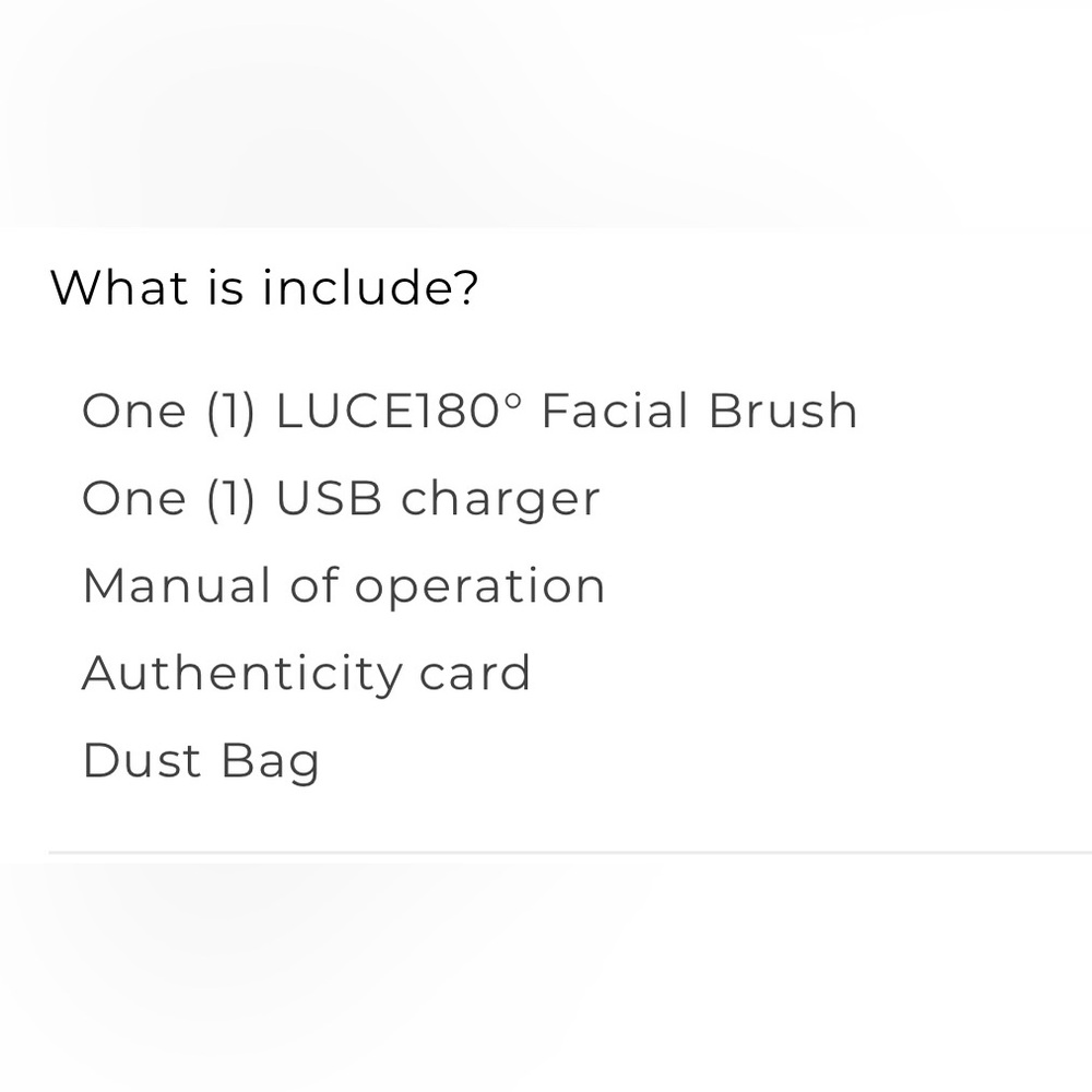 Luce Black 180 Facial Cleansing and Anti Aging Device. NWT - Picture 11 of 11